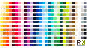 Quiltmania Kona Cotton Solids Digital Printed Color Chart Online Kaufen