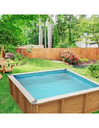 Piscine bois urbaine bwt mypool. Piscine Bois Pour Enfants Pistoche 2x2m