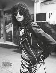 Anja rubik poses for blk dnm portraits by johan lindeberg. Shaggy Short Alt Hair Novocom Top
