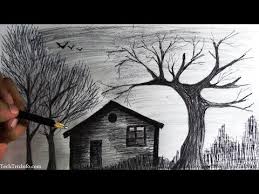 How To Draw A Scenery House In Forest Step By Step Youtube Drawing code are kind of mixed up in the models (probably wont fix cuz lazy). how to draw a scenery house in forest step by step