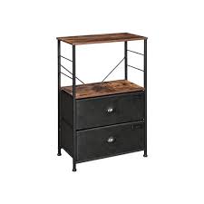 This is a simple 3 drawer night stand with many adjustable parameters. Nightstand With Fabric Drawers For Sale Home Furniture Songmics