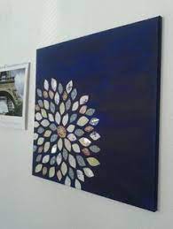 Johanna auf diys kunst mit gemischten medi. Leinwand Bemalen Und Bekleben Fertig Leinwand Gestalten Keilrahmen Gestalten Leinwand Bemalen