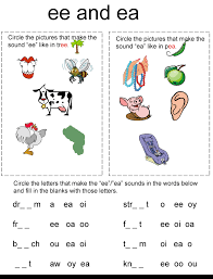 Plus an 'oa' and 'ow' cloze activity. 19 Vowel Digraphs Ea Worksheets