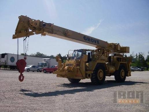 Grove RTR58D Rough Terrain Crane