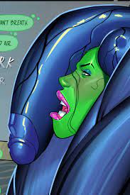2023 blue eyeshadow blue penis breasts cant breathe female  gasping for air gigantic penis green eyes green skin imminent oral jennifer  walters male marvel marvel comics meinfischer oral oral
