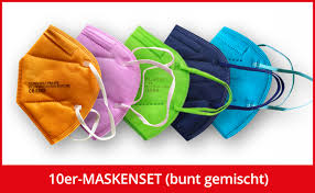 We did not find results for: Ffp2 Maske 10er Set Bunt
