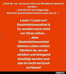 Stell Dir Vor Du Musst Akut Am Blinddarm Operiert Lustige Bilder Spruche Witze Echt Lustig In 2020 Witzige Spruche Spruche Nachdenkliche Spruche