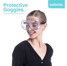 Kacamata Goggle Safety Protective Medical Glasses V Di 2020 Medis Kaca Mata Google Kacamata