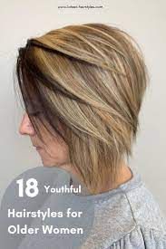The 39 Best Youthful Hairstyles And Haircuts For Older Women Inverted Bob Haircuts Hair Styles Layered Bob Hairstyles