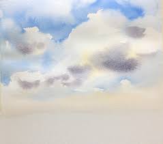 Anime art on tumblr these pictures of this page are about:pink cloud sunset painting. The Sky S The Limit How To Paint The Sky In Watercolor