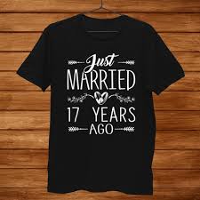 In the holy roman empire, husbands would give their wife a silver garland to mark their 25th anniversary, and a golden wreath when they reached 50 years of marriage. 17th Wedding Anniversary Gifts 17 Years Marriage Matching Shirt Teeuni Store