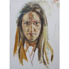 Thursday 8th August 2019, ADRIAN CLAMP demonstrates 'Portraits in  Acrylics'.