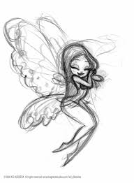 Fairy By Sanjay Ahuja Fairy Drawings Fairy Sketch Drawings