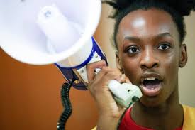 Students protest Senate Bill 83 at the Ohio Statehouse