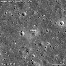Nasa Spacecraft Spots Doomed Lunar Lander S Crash Site On Moon S Surface The Verge The image above was created by stitching together 32,000 separate photographs of the moon taken over half an hour to produce one of the most detailed. nasa spacecraft spots doomed lunar