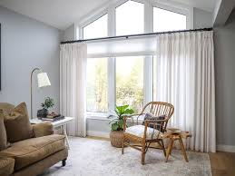 How high to hang curtains 10 foot ceiling. Designer Tips On How To Hang Drapes