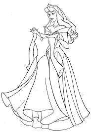 Aurora And New Dress Coloring Pages Sleeping Beauty Coloring Pages Disney Coloring Pages Disney Coloring Sheets