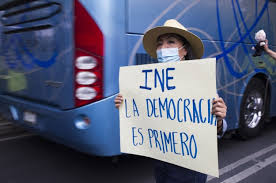 Mexico's president andres manuel lopez obrador thumbs up after voting in congressional, state and local elections in mexico city, sunday, june 6, 2021. Amlo And Mexico S Most Important Electoral Body Are On A Collision Course