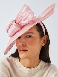 Pink mother of the bride hats discount