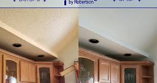 This article will teach you how to remove your popcorn the water should soften the texture enough that the popcorn pops off easily when you scrape it. Removing A Popcorn Ceiling Protect Yourself And Your Property West Seneca Chamber Of Commerce