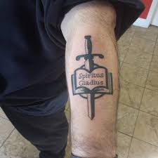 This bible tattoo placed on the wrist looks amazing and shows faith through the bible verse and the holy cross. 101 Fascinating Bible Verse Tattoos Christians Things