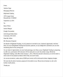 A business proposal letter helps a transport company reach out to its targeted customers well. Free 32 Business Proposal Letter Templates In Ms Word Pages Google Docs