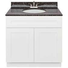 It collaborates with wooden vanity and tan walls for a calm scene. 36 Vanity Cabinet Alpina White With Granite Top Tan Brown And Faucet Lb5b Ebay