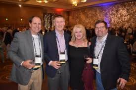 Robert Kleinkauf and Jim Mishler with Morrison Supply, Sharon and Tim  Truitt with Hugh Cunningham HVAC