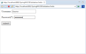 Spring Mvc Regular Expression Validation Javatpoint