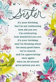 Hallmark Happy Birthday Sister It S Your Birthday Greeting Card Hallmark B Happy Birthday Sister Quotes Sister Birthday Quotes Birthday Greetings For Sister