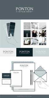 Brand Design For Ponton Interiors Interior Deisgn Firm In Tampa Fl By Michelle Wintersteen Of Mkw Graphics Brand With Images Interior Design Brand Interior Design Firms