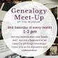Genealogy Meet Up at the Museum event image