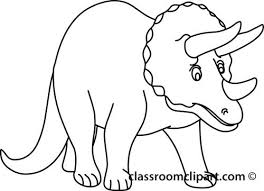 Shop dinosaurs dinosaurs & more. Dinosaurs Triceratops Outline Classroom Clipart Dinosaur Outline Dinosaur Pictures Clip Art Pictures