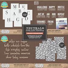 Lip Neutrals Collection V 02 10 37 Scrapbook Supplies Digital Scrapbooking Scrapbook