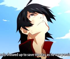 13 Araragi Koyomi Tumblr Second Season Anime Series