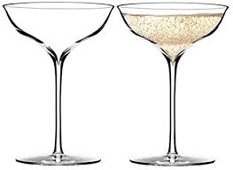 Waterford w collection sky champagne blue flutes nib. Amazon Com Elegance Champagne Belle Coupe Set Of 2 Champagne Glasses