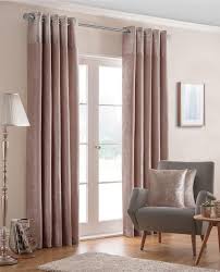 Drapes and curtains , window treatments. Nova Ready Made Lined Eyelet Curtains Blush Terrys Fabrics