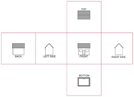 Orthographic Projection Drawing Two Dimensional Isometric Or Oblique Views Of A Three Dime Orthographic Projection Orthographic Drawing Spatial Relationships