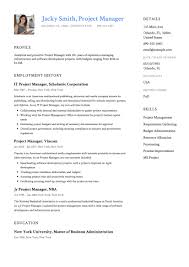 Experienced, knowledgeable digital project manager, proficient in scrum and agile software with exceptional communication, time management. 20 Project Manager Resume Examples Full Guide Pdf Word 2020