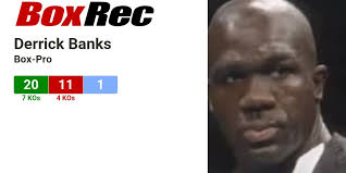 BoxRec: Derrick Banks