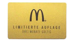 The truth about mcdonald's exclusive gold card. Mcdonald S Wie Die Fastfood Kette Mit Der Mystischen Gold Card Ihre Fans Zur Ekstase Bringt