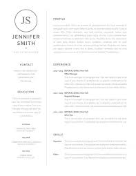 Resume Template 120060 Classic Resume Templates Cvshop Good Resume Examples Resume Examples Resume Template