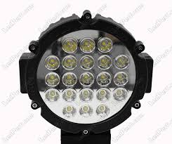 Phare Additionnel Led Rond 63w Pour 4x4 Quad Et Ssv