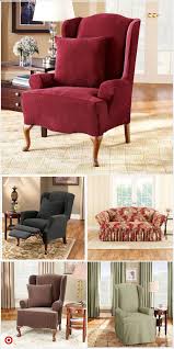 Shop Target For Wingchair Slipcover You Will Love At Great Low Prices Free Shipping On O Slipcovers For Chairs Living Room Decor Cozy Living Room Chair Covers