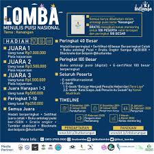 Lomba Puisi Nasional 2020 Tema Kenangan Hadiah 16 Juta Anakugm Com