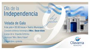 Avenida 9 de julio (pl); 9 De Julio Velada De Gala Municipalidad Del Partido De Olavarria