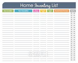 Home Inventory Organizing Printable Fillable Household Etsy In 2020 Inventory Organization Home Inventory Household Binder