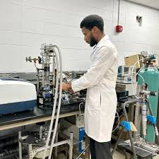 Adebayo Adeleye, doctoral student in the Department of Chemistry, earns  national recognition in prestigious National Science Foundation (NSF)  Innovation Tank Competition