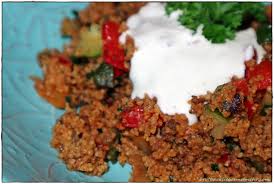 Und wer mag, ersetzt das hackfleisch durch fischfilet. Couscous Pfanne One Pot Brotbackliebe Und Mehr