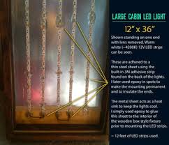 12v/12 led chart light with cigarette plug. Diy 12v Large Led Cabin Light Instructables